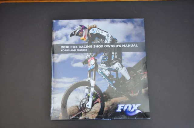 New Sealed Fox Racing Shox 2010 Owners Manual Forks & Shocks CD-ROM