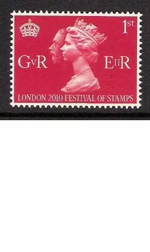 GB 2010 sg3066 1st Double Head London 2010 Festival Of Stamps King George V MNH