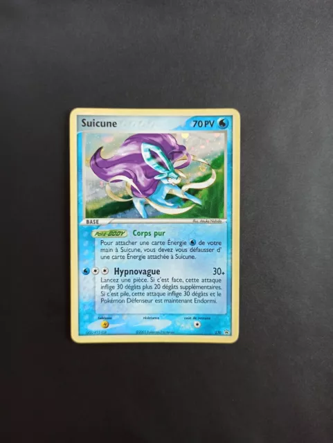 Carte Pokémon Suicune Holo 030 - Promo Bloc EX - FR - Très bon état