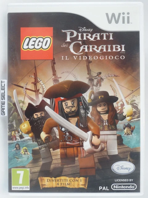 LEGO DISNEY PIRATAS Del Caribe El Videojuego Nintendo Wii Pal