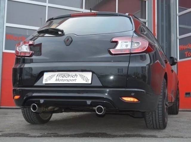 Friedrich Deporte Motor Escape Deportivo Grupo A para Renault Megane 3 Tipo Gt