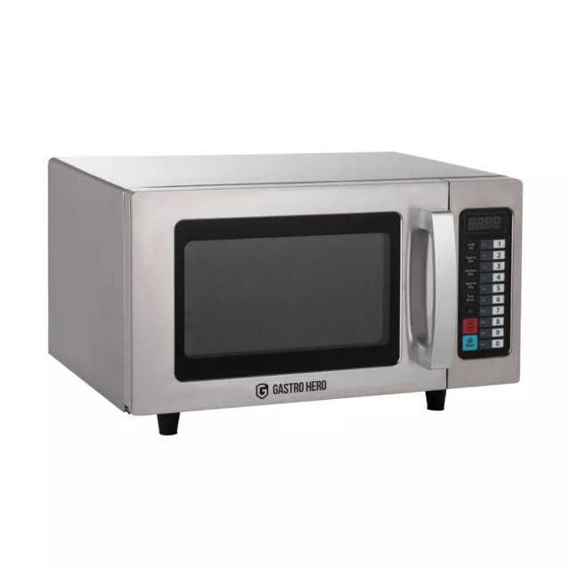 GastroHero Mikrowelle ECO 1000 W  Gewerbe Gastronomiebedarf