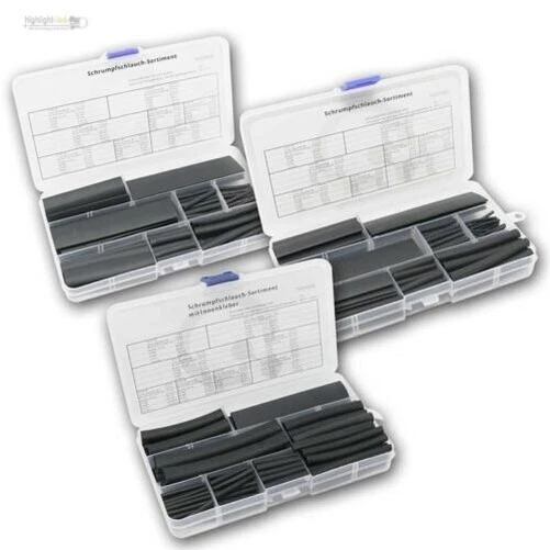 Compattare Set Tubo 2:1/3:1 , 100 Mini-Tubetti Assortimento, Tubo Isolante