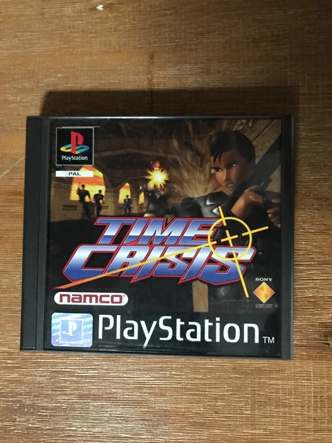 Jeu Time Crisis Pour PlayStation 1 - Version Française (notice Incluse ?) - État Correct, Fonctionne