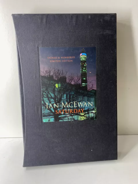 Saturday by Ian McEwan -  Limited SIgned Case Edition Hardback Book
