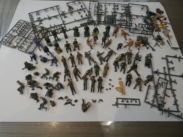 Lot De 4 Cartons à Découper – Figurines Militaires Aviation – Les Ciseaux Magiques – 1/18