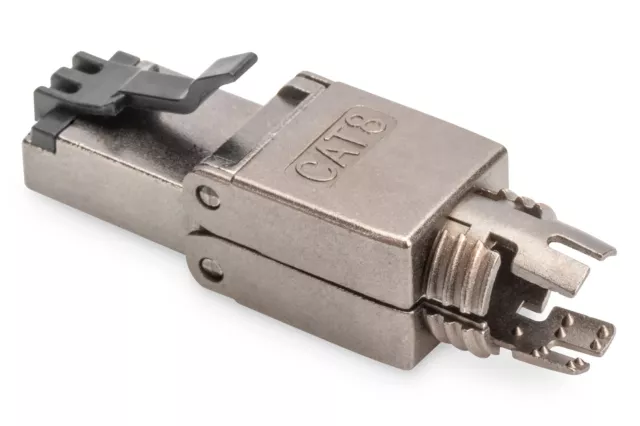 Digitus Cat.8.I Field Connector, Shielded, Tool-Free Connection (US IMPORT)