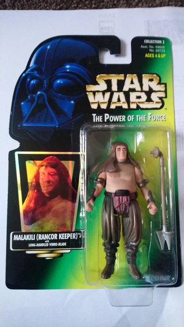 Star Wars Il potere della forza figura carta malakili lamina
