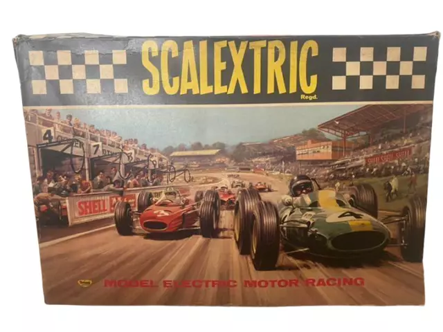 Vintage Scalextric Slot Car Regd. MODEL ELECTRIC MOTOR RACING Made by Minimodels