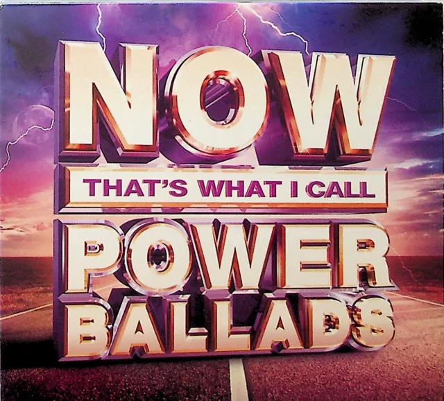 Now Thats What I Call POWER BALLADS- The Best of 3-CD NEW Queen/Tina Turner/Toto