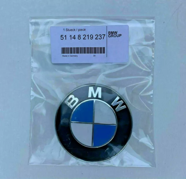 BMW Embleme 74mm Stueck 51148219237