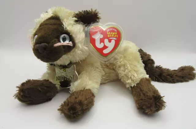 Ty Beanie Baby - Nermal - Cat  - Garfiled Movie - Mint Condition - With Tags