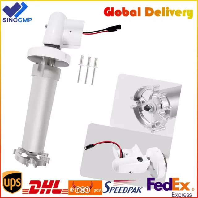 1X Power Awning Motor Torsion Assy 3310423.209B Rh White For Dometic 9100 Series