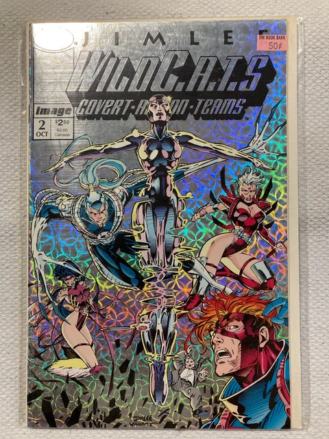 WildC.A.T.S Covert Action TeamS #2 PRISMATIC 1992 VF+/NM Image Jim Lee