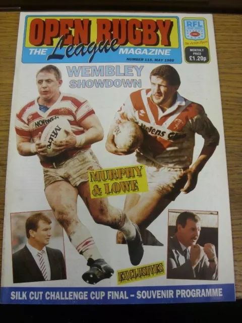 May-89 Rugby League: Open Rugby Magazine - Number 115 [Challenge Cup Final Souve