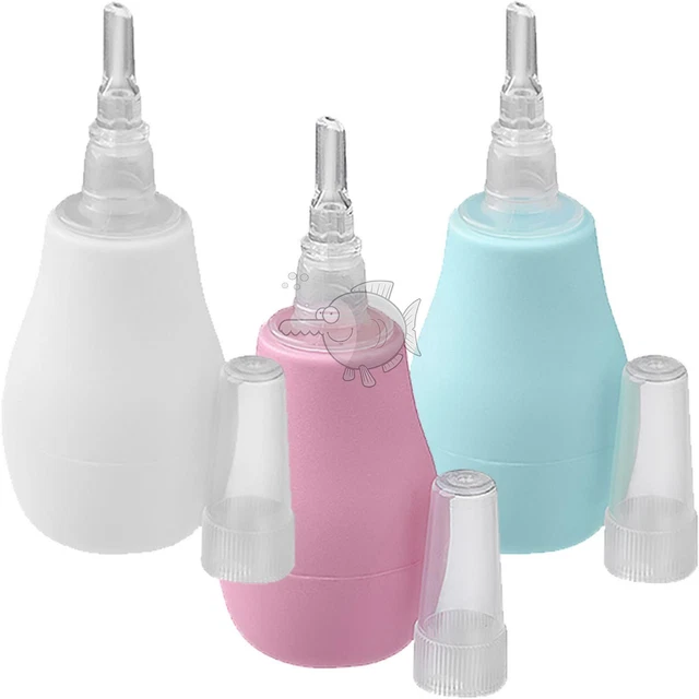 Handy Soft Baby Silicone Nasal Aspirator Vacuum Sucker Nose Mucus Snot Cleaner