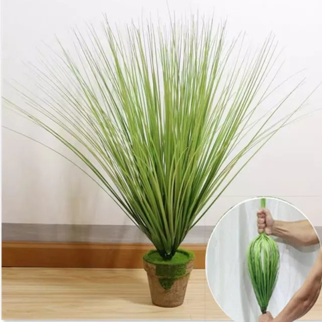62cm Artificial Grass Plant For Pot Plants Living Room Bedroom Home Garden Decor