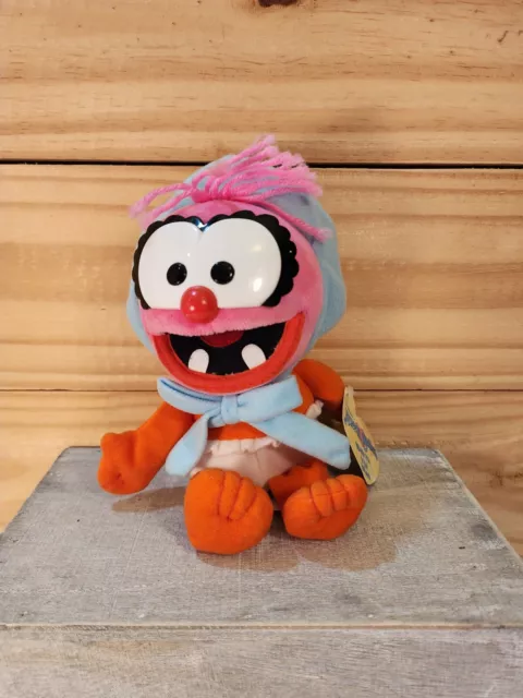 Vintage New With Tag Jim Henson's Muppet Babies Plush Animal Toy Play 1980s
