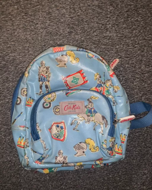 Cath Kidston Blue Kids mini Backpack *Good Condition*