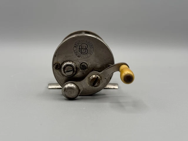 bourne bond fishing reel Boundary Combo pole design that conveniently keeps the line out of the way when youre on the water VINTAGE B&B BOURNE & BOND