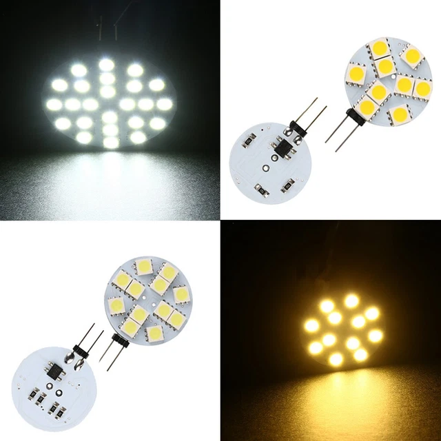 High Performance G4 LED Light Bulbs Pack of 10 Dimmable Lamps for DC 12V