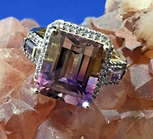 Sterling Ametrine Ring