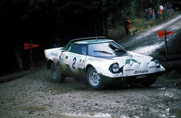 WILL SPARROW & Ron Crellin, Vauxhall Magnum WRC RAC Rally 1975 Old