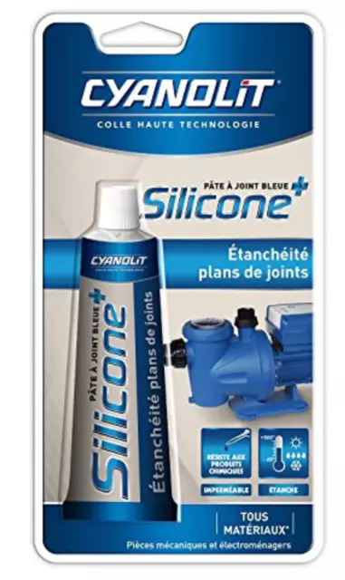 Silicone Industriel Cyanolit Siljoint Joint Bleu Etancheite Moteur Pompe Boite