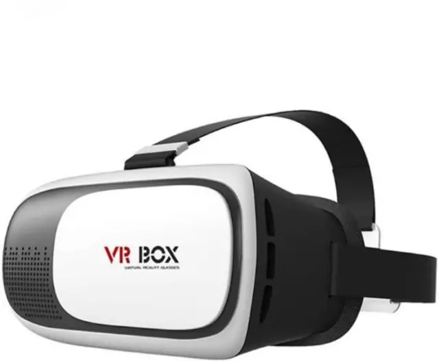 VR Boîte Lunettes Réalité' Virtuel 3D Pour Smartphone Jeux Vidéo Film 360° Linq