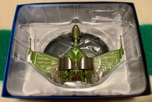 EAGLEMOSS STAR TREK Vaisseau Spatial Réplica 22nd Siècle Klingon Oiseau