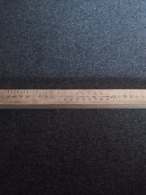 Rabone Chesterman 2 meter Folding Rule no. 1641 Six Sections Made in England