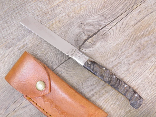 KNIFE COLTELLO  23 CM SARDEGNA SARDO GALLURESA LAMETTA MANICO corno di muflone