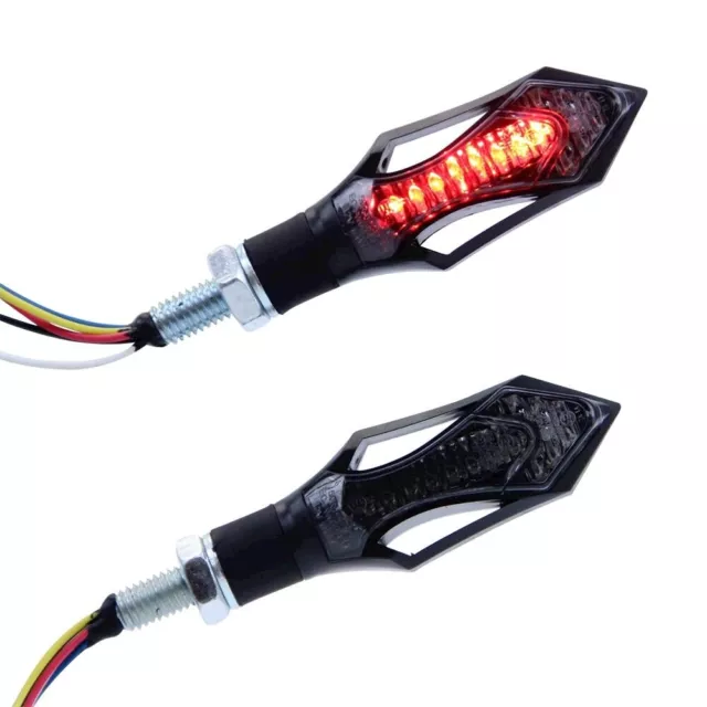 LED BLINKER/RÜCKLICHT HATCH E-GEPRÜFT UNIVERSEL für Atv Quad Motorräder 3