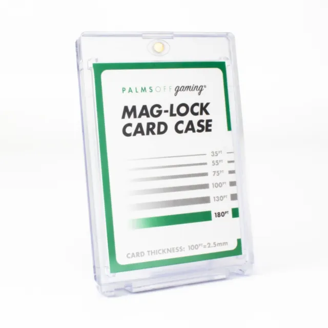 Palms Off Gaming 180pt Mag-Lock Card Case One Touch