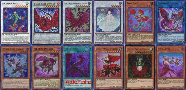 YUGIOH AKIZA IZINSKI Rose Dragon Deck - Garden Rose Maiden Moonlight Black Red $75.00 - PicClick YUGIOH AKIZA IZINSKI Rose Dragon Deck - Garden Rose Maiden Moonlight Black Red $75.00 - PicClick