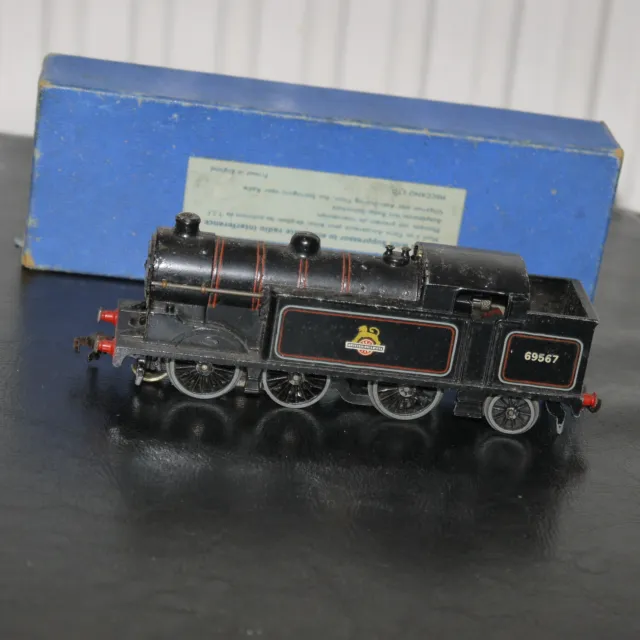 Hornby Dublo 3-Rail Edl17 Br 'Gloss' 0-6-2 Tank Locomotive 69567 Boxed Working