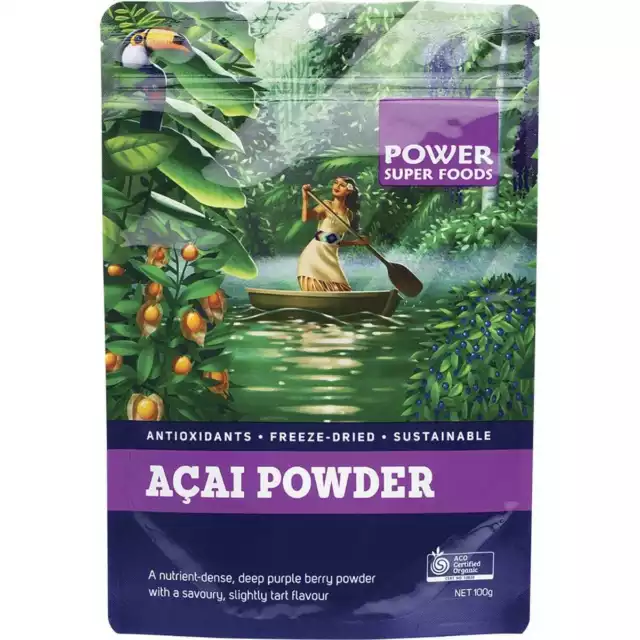 Power Super Foods Organic Acai Powder 100g