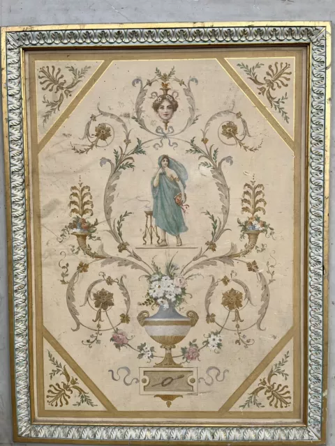 Repurpose classic Home Decor door Salvage Mansion Architectural Restore Painting