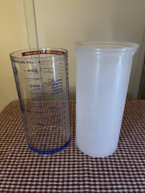 Pampered Chef Measure All Large 2 Cup Wet Dry Liquid Solid Measuring Cup #2225