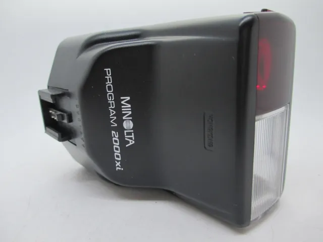 Maxxum Minolta 2000xi Shoe Mount Flash for Minolta Maxxum SLR DSLR Cameras