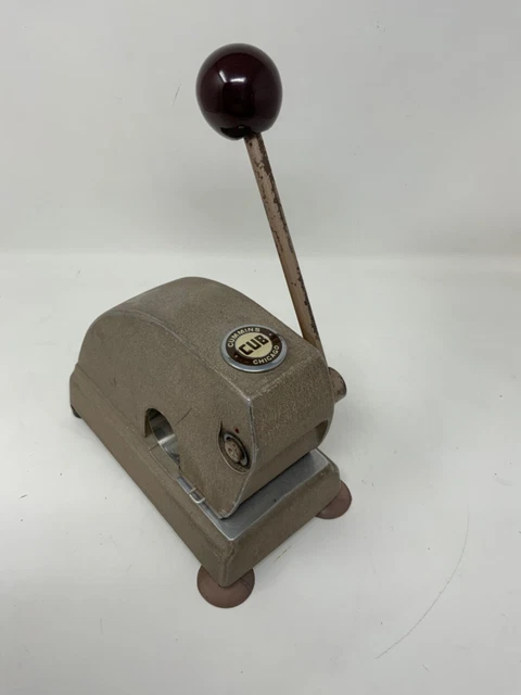 Vintage Cummins Chicago PAID Perforating Machine