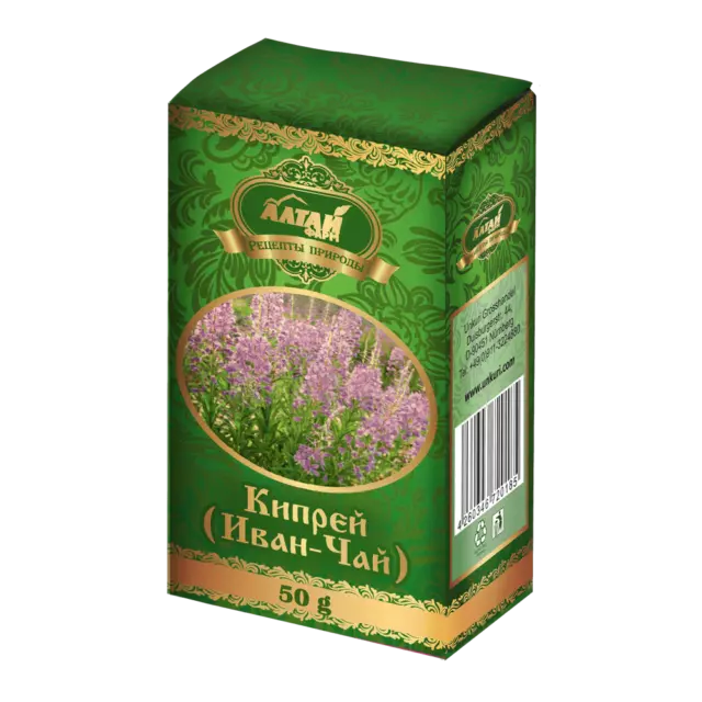 59,33Eur/Kg) 3x Алтай Epilobio Кипрей Иван-чай Kiprej 3x 50g MHD: 31.12.23