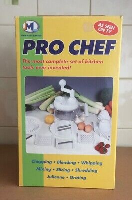 Sistema de preparación de alimentos JML Pro Chef Express, ideal para cortar/mezclar, etc.