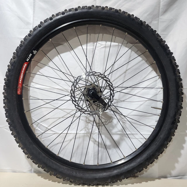 Moyeu Avant Shimano Deore HB-M510, 32 Trous, Noir, Aluminium, NEUF D'origine