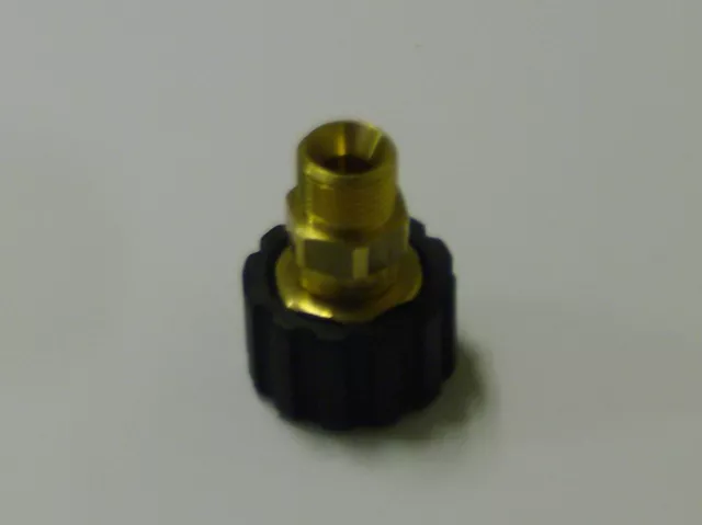 Adaptateur lave-linge à pression mâle M22/14 mm femelle x 3/8 pouces pour Karcher, etc. 2