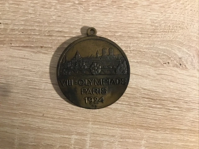 Médaille De Table Officielle - Jeux Olympiques De Grenoble 1968 En Bronze