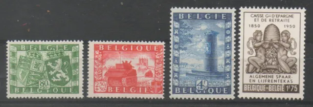 Timbres de Belgique / Belgium ref COB N° 823 --> 826 Neuf **,  MNH