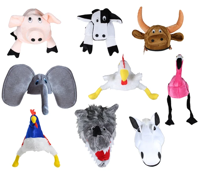 NET TOYS Tiermütze Huhn – Witzige Hühnermütze Für Karneval & Mottoparties, Einheitsgröße