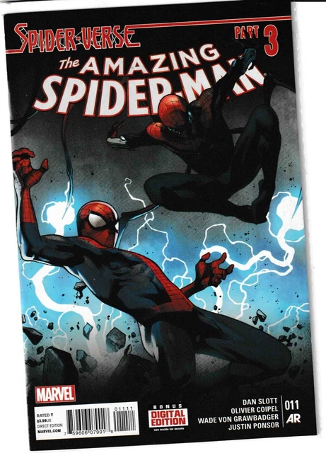 MARVEL COMIC SPIDER Verse The Amazing Spider-Man Part 3 #011 £2.99 ...