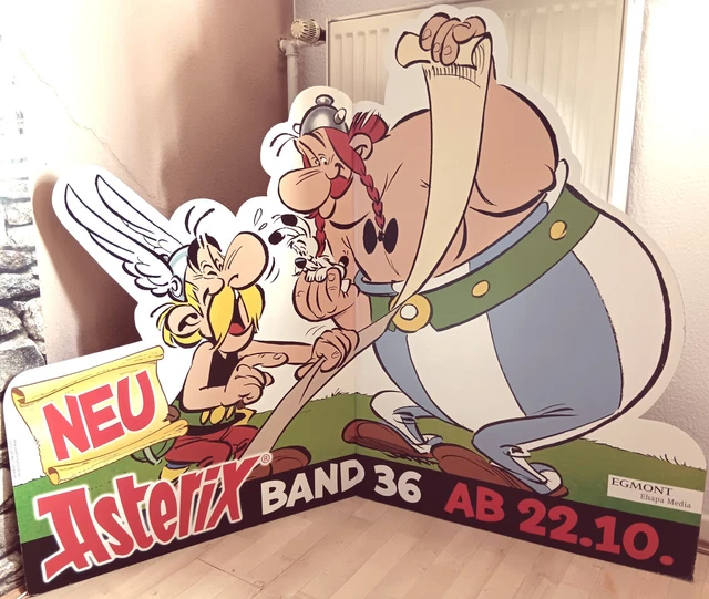 ASTERIX&OBELIXPAPPFIGURWERBEAUFSTELLERBAND 36&DER PAPYRUS des Cäsar